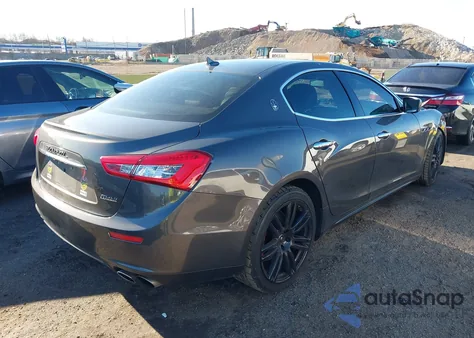 2015 Maserati Ghibli z USA, uszkodzony, nr VIN ZAM57XSA1F1129816